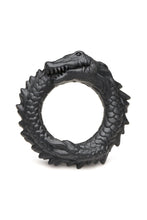Load image into Gallery viewer, Creature Cocks Black Caiman Cock Ring
