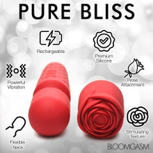 Load image into Gallery viewer, Bloomgasm Pleasure Rose Wand 10x W/ Rose Attachment
