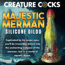 Load image into Gallery viewer, Creature Cocks Majestic Mer Man Dildo
