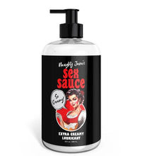 Load image into Gallery viewer, Ss Naughty Janes Sex Sauce Extra Creamy Lube 16 Oz
