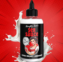 Load image into Gallery viewer, Ss Naughty Janes Sex Sauce Extra Creamy Lube 8 Oz
