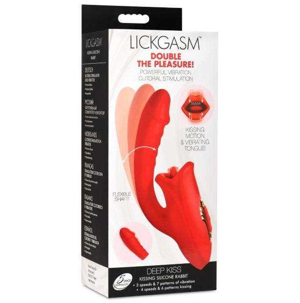 Lg Deep Kiss Silicone Rabbit
