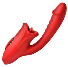 Load image into Gallery viewer, Lg Deep Kiss Silicone Rabbit
