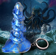 Load image into Gallery viewer, Creature Cocks Lord Kraken Silicone Keychain
