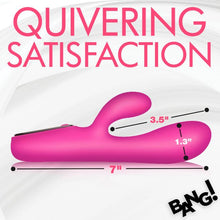 Load image into Gallery viewer, Digital Silicone Rabbit Vibrator
