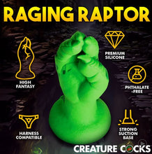 Load image into Gallery viewer, Creature Cocks Raptor Claw Fisting Silicone Dildo
