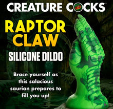 Load image into Gallery viewer, Creature Cocks Raptor Claw Fisting Silicone Dildo
