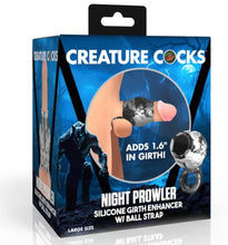 Load image into Gallery viewer, Creature Cocks Night Prowler Silicone Girth Enhancer Large
