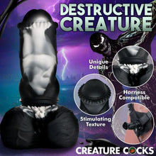 Load image into Gallery viewer, Creature Cocks Venom Silicone Dildo

