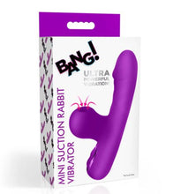 Load image into Gallery viewer, Mini Suction Rabbit Vibrator Purple
