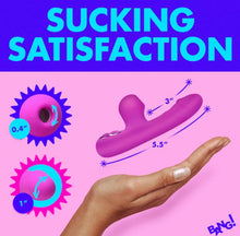 Load image into Gallery viewer, Mini Suction Rabbit Vibrator Purple

