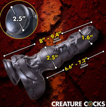 Load image into Gallery viewer, Creature Cocks Cyborg Cock Thrusting &amp; Vibrating Dildo

