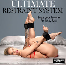 Load image into Gallery viewer, Bedroom Bliss Wrist To Ankle Restraints
