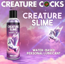 Load image into Gallery viewer, Creature Cocks Creature Slime Water Based Purple Slime Lube 8oz

