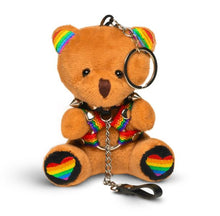 Load image into Gallery viewer, Master Series Pride Bear Keychain
