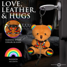 Load image into Gallery viewer, Master Series Pride Bear Keychain
