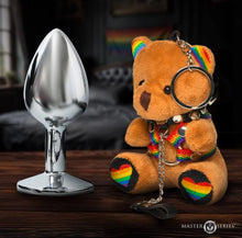 Load image into Gallery viewer, Master Series Pride Bear Keychain
