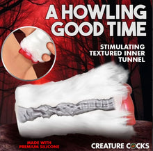 Load image into Gallery viewer, Creature Cocks Snow She-wolf Silicone Stroker
