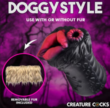 Load image into Gallery viewer, Creature Cocks Savage She-wolf Silicone Stroker

