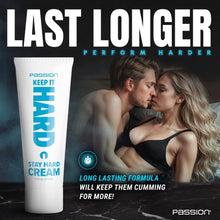 Load image into Gallery viewer, Passion Keep It Hard Stay Hard Cream 1.5 Oz
