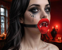 Load image into Gallery viewer, Master Series Vampire Mouth Gag Vibrating
