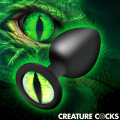 Creature Cock Creature Eye Silicone Butt Plug Medium