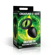 Load image into Gallery viewer, Creature Cock Creature Eye Silicone Butt Plug Small
