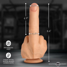 Load image into Gallery viewer, Master Series The Finger Silicone Dildo
